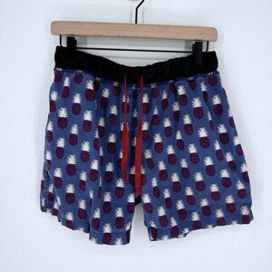 Chubbies Pineapple Swim Trunks Shorts Size Medium
